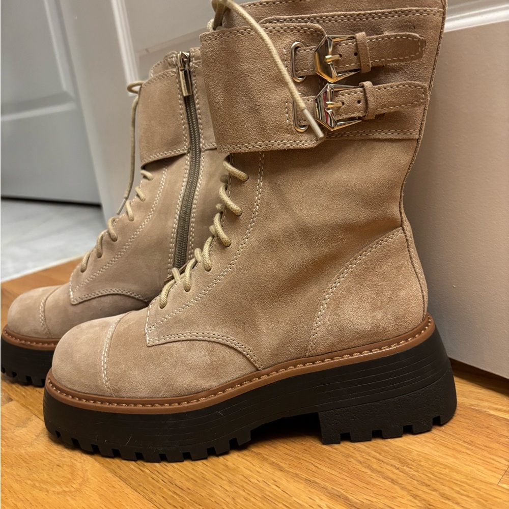 Vince Camuto Combat Boot NWOT